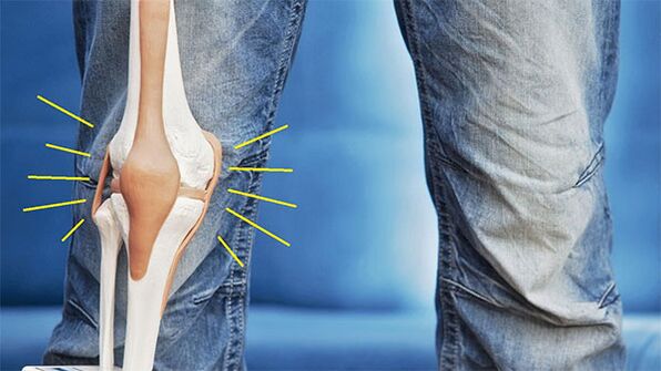 skausmas kelio sąnaryje